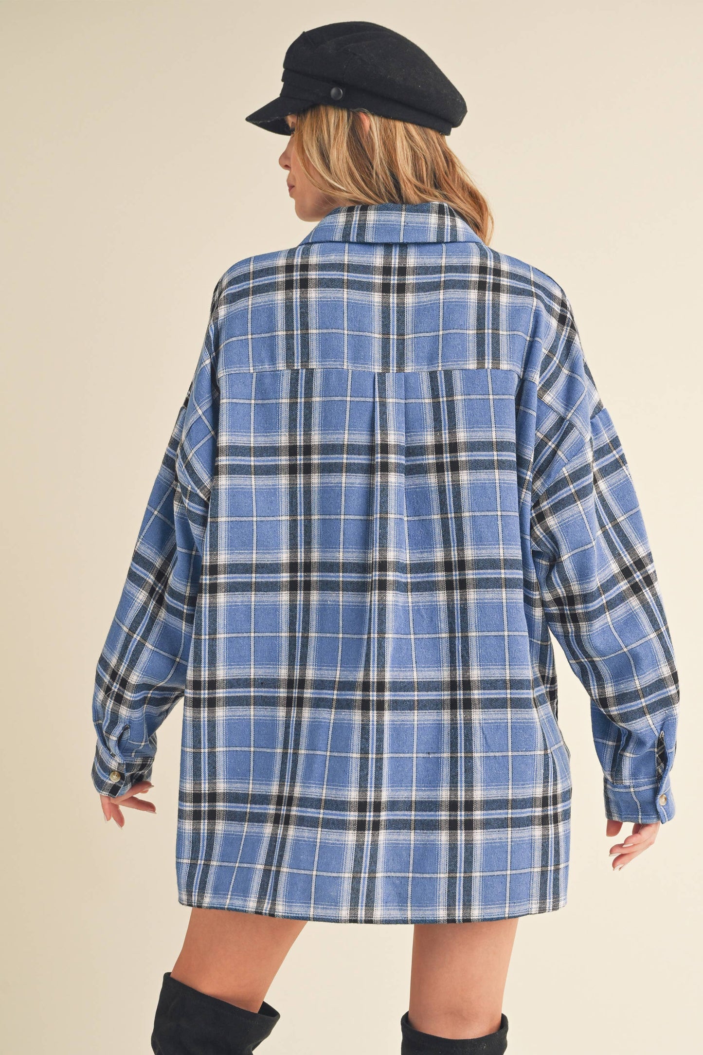 Ash Flannel : Blue