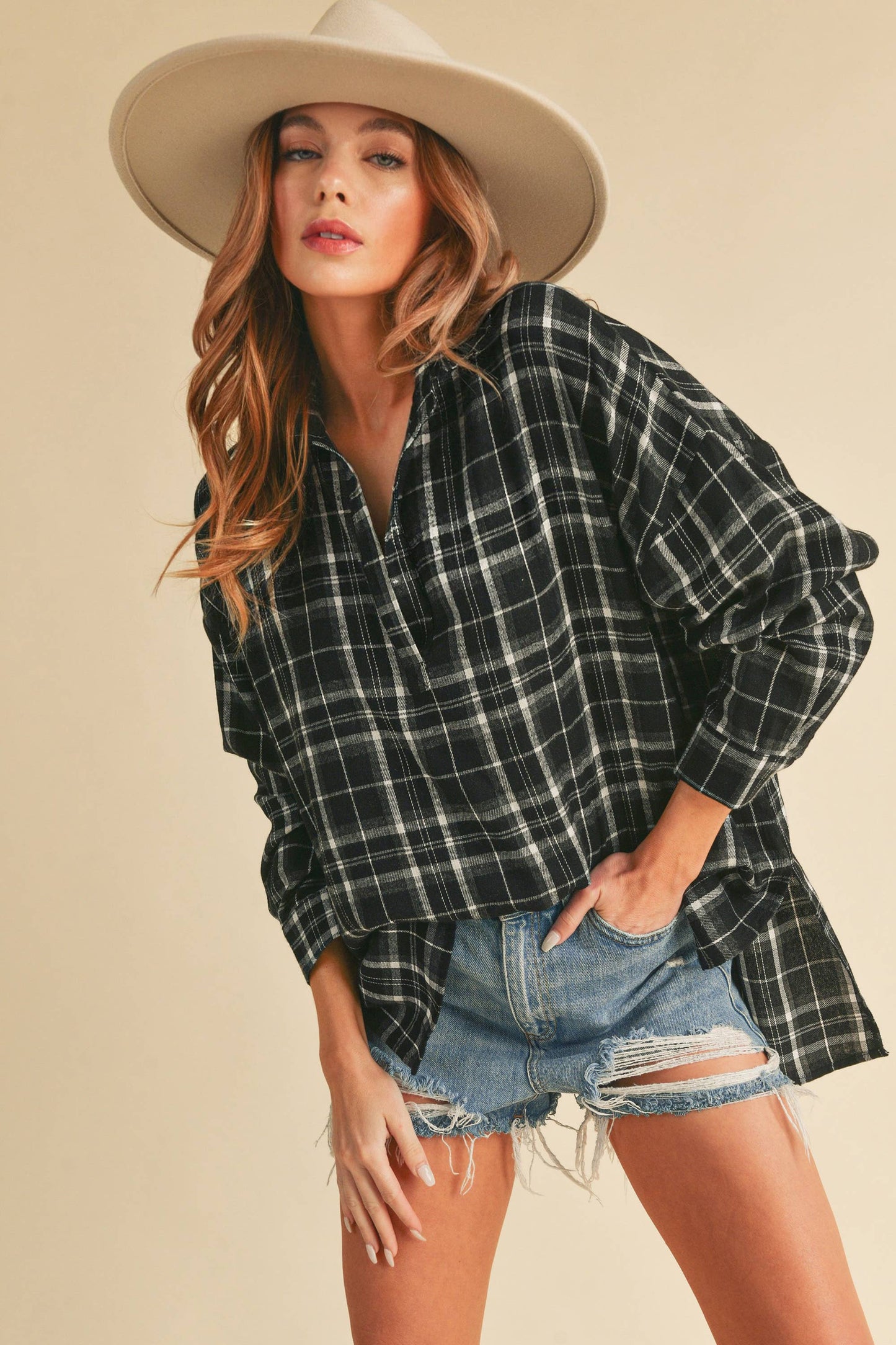 Ash Flannel : Blue