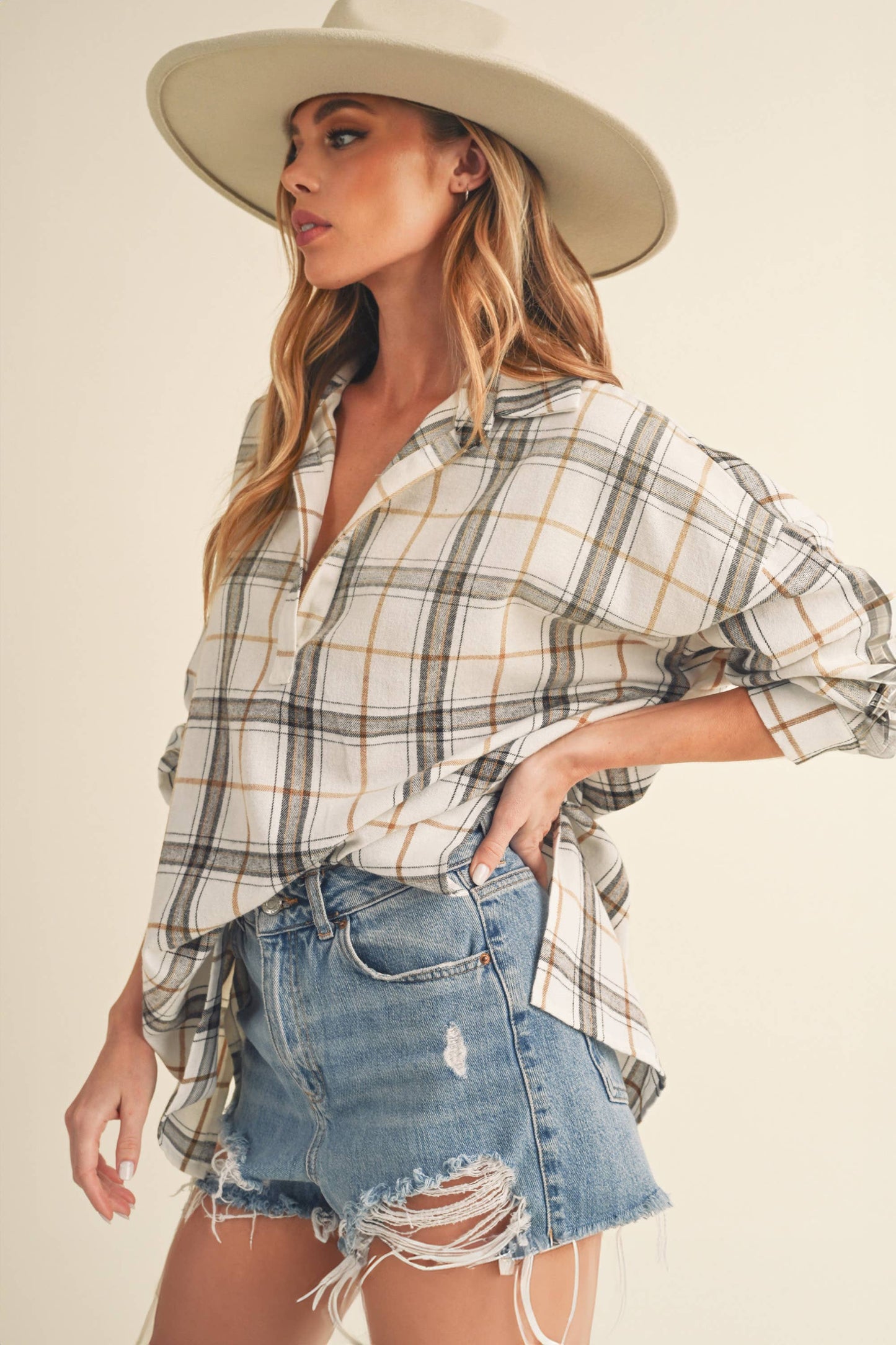 Ash Flannel : Blue