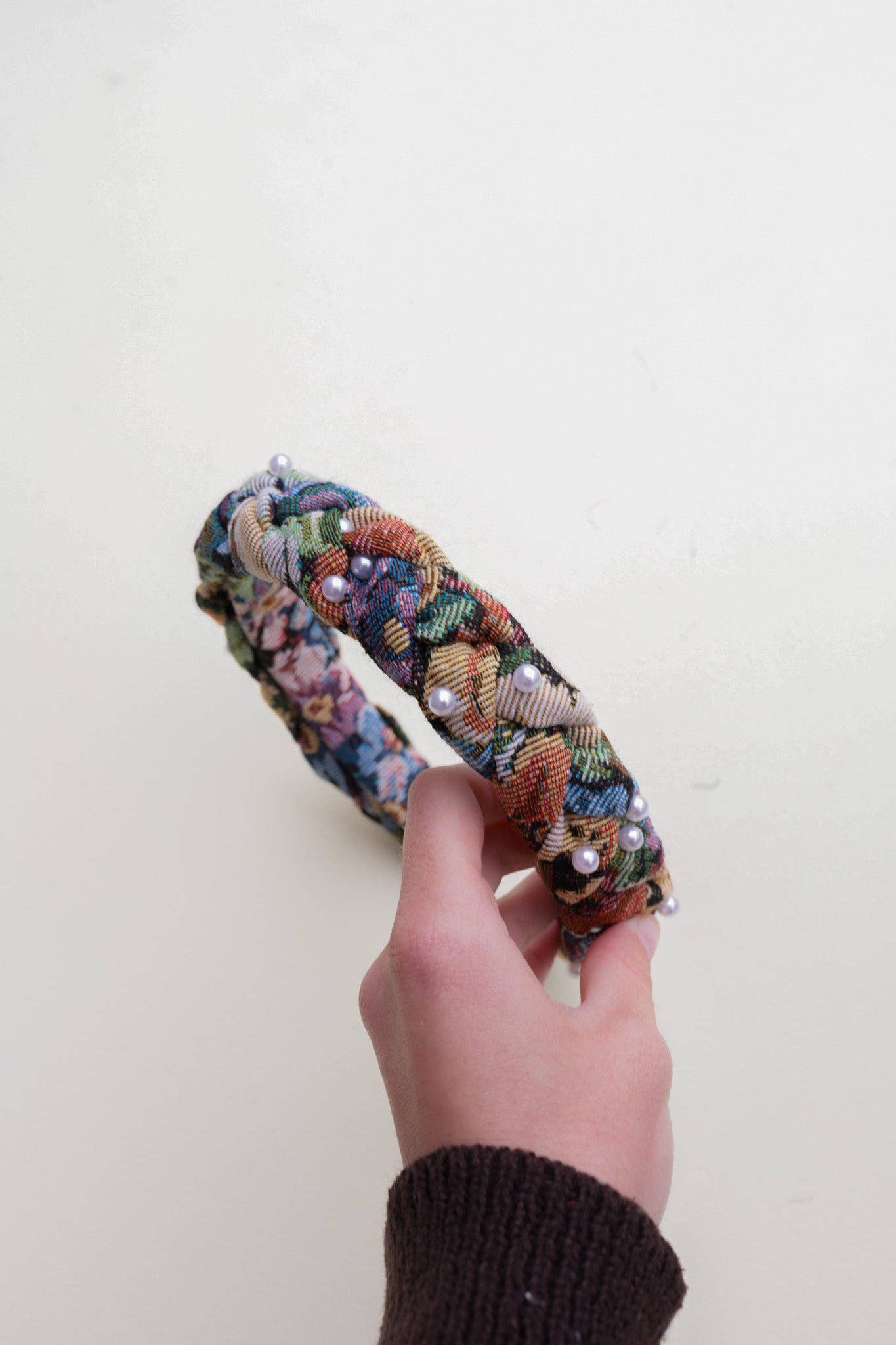 Jacquard Braided Headband