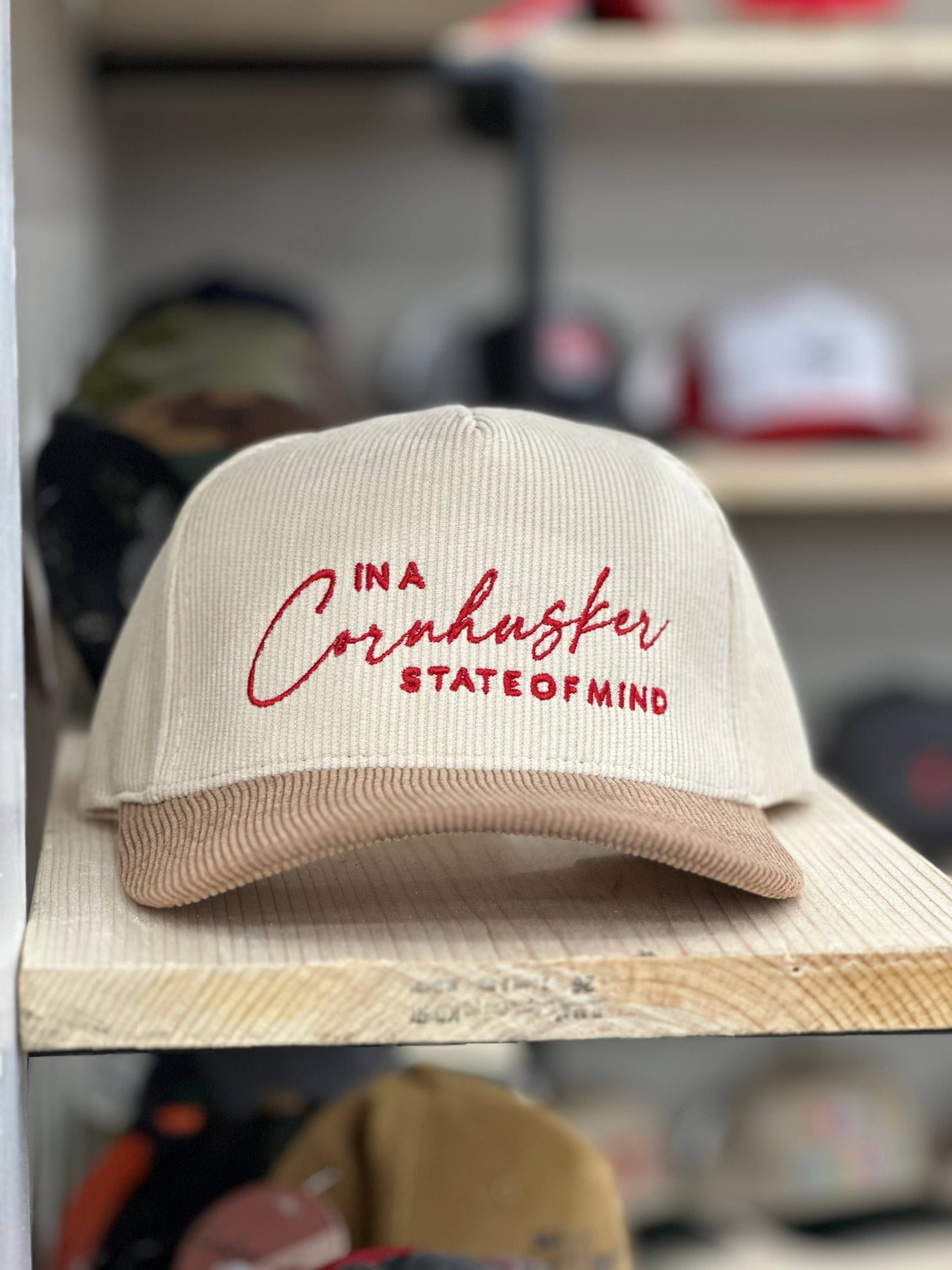 In A Cornhusker State of Mind Embroidered Hat (RESTOCK)