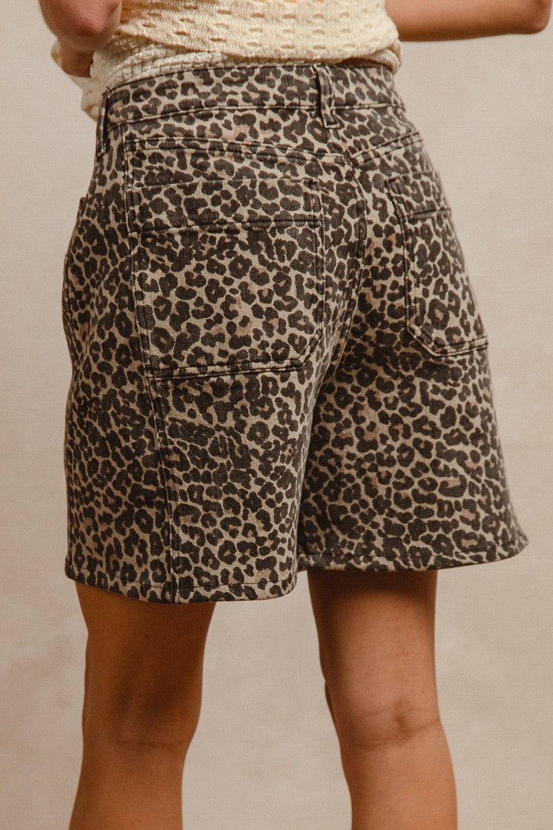 Wild Side Leopard Shorts