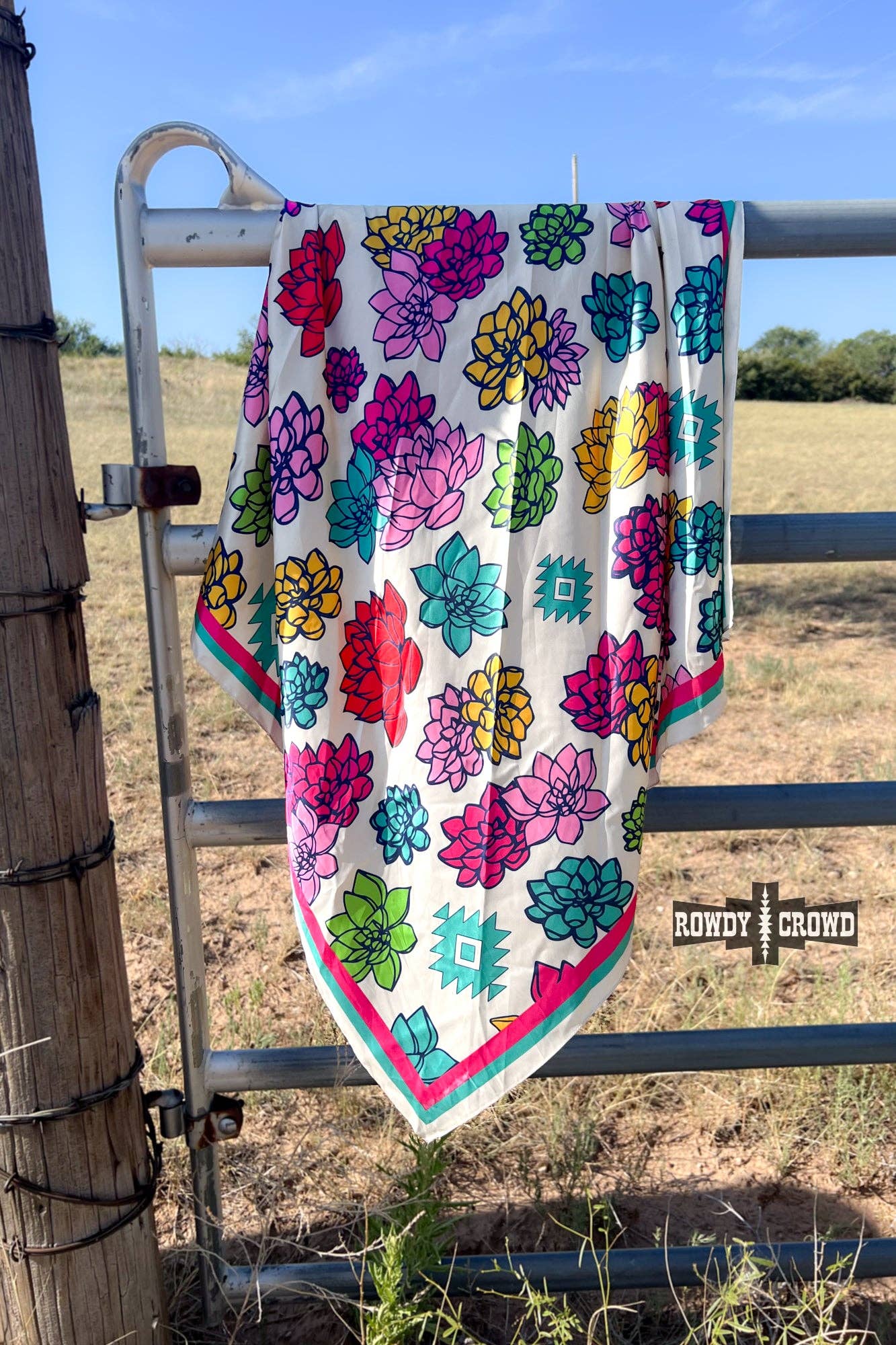 Flower Wild Rag/ Scarf