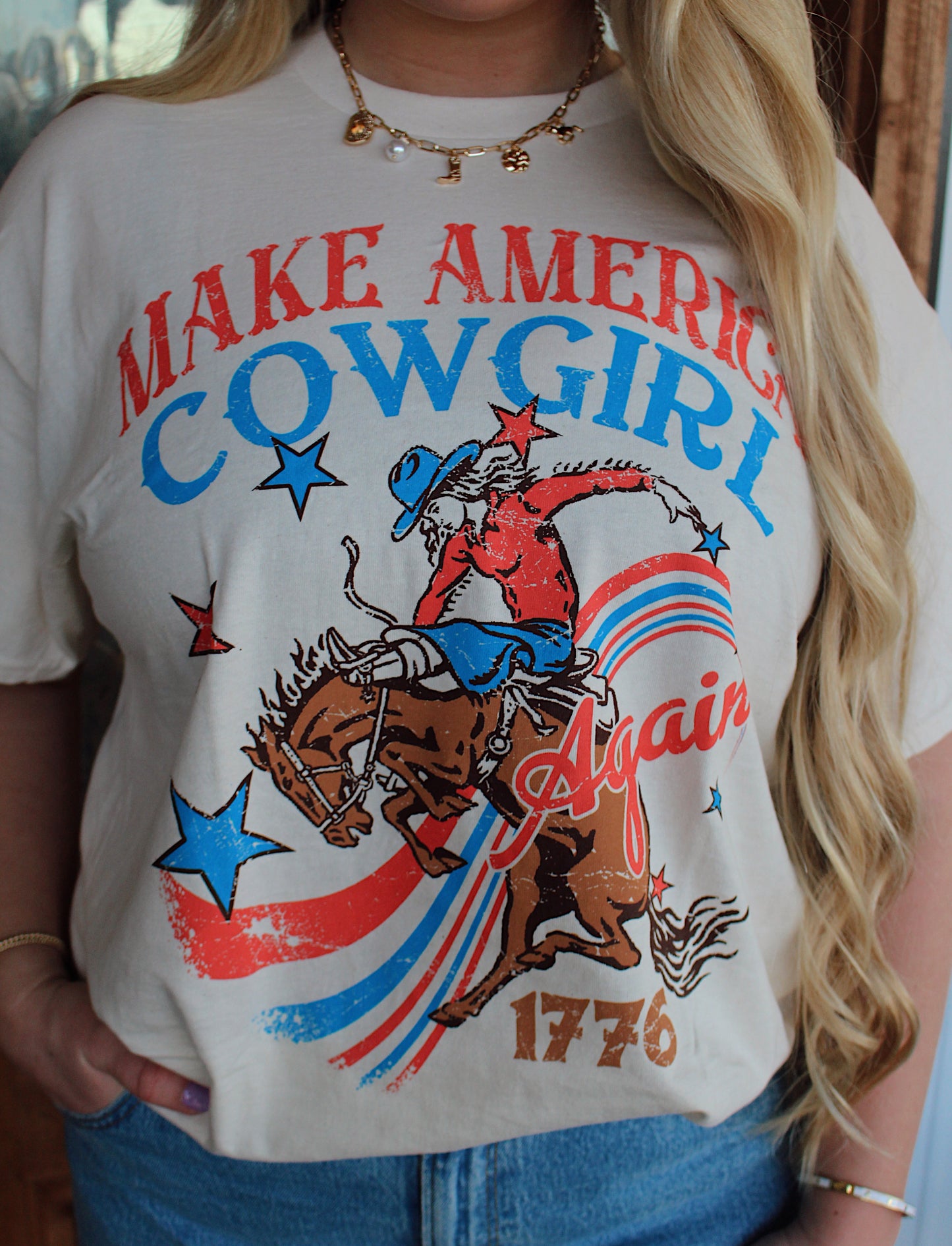 Make America Cowgirl Tee