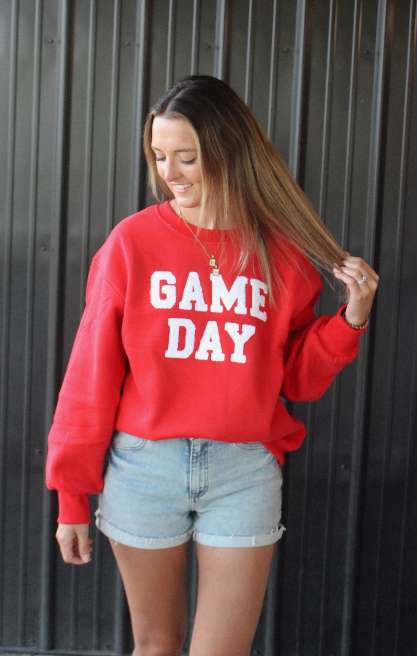 Red Game Day Sweatshirt