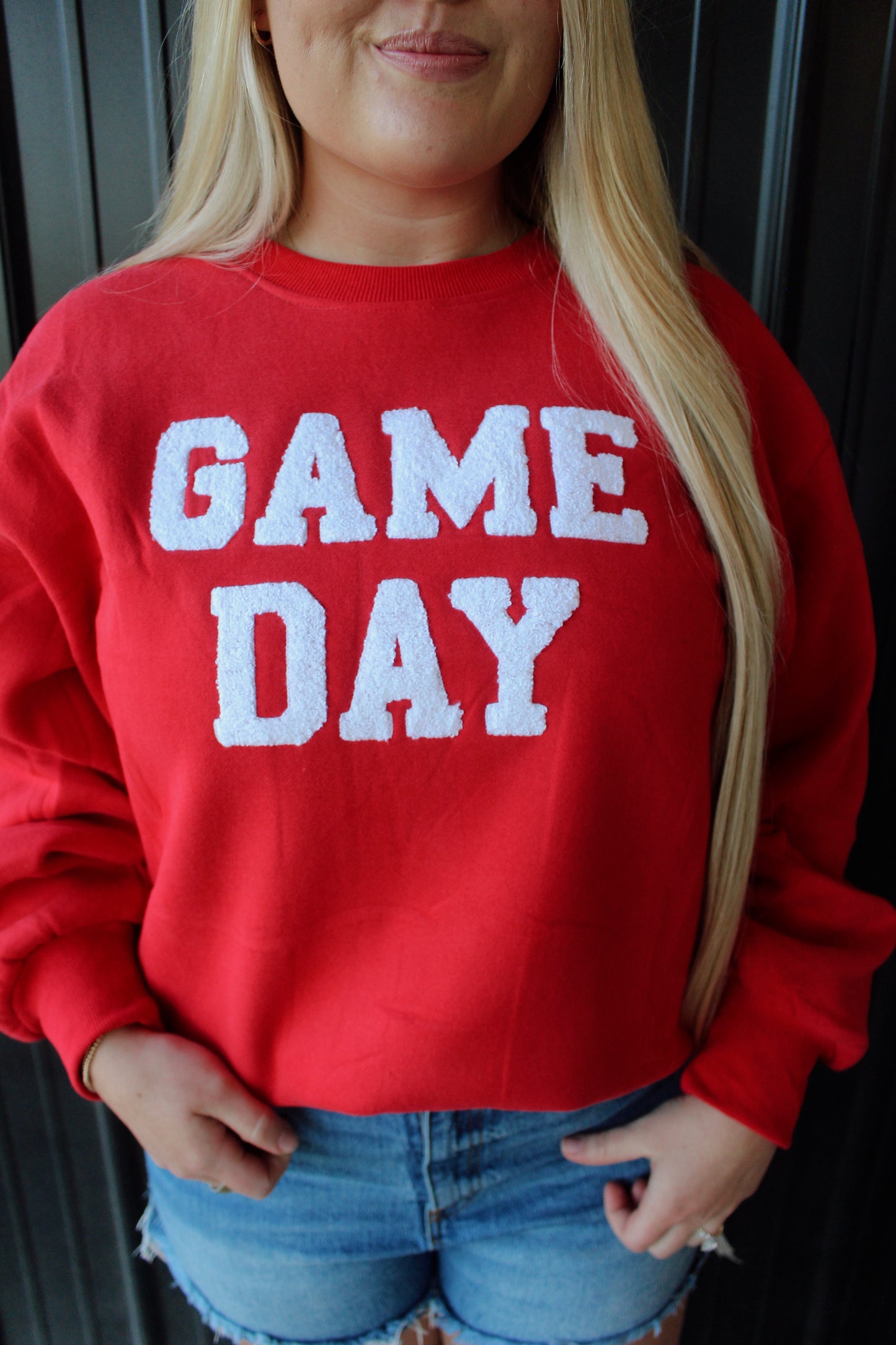 Red Game Day Sweatshirt