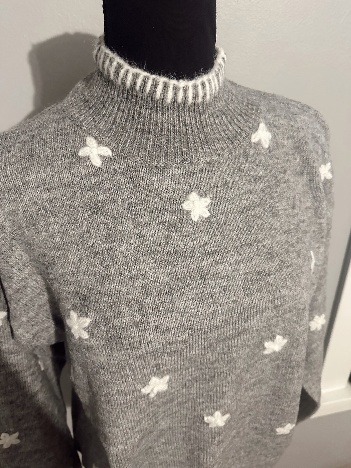 Sweet Stitch Floral Sweater
