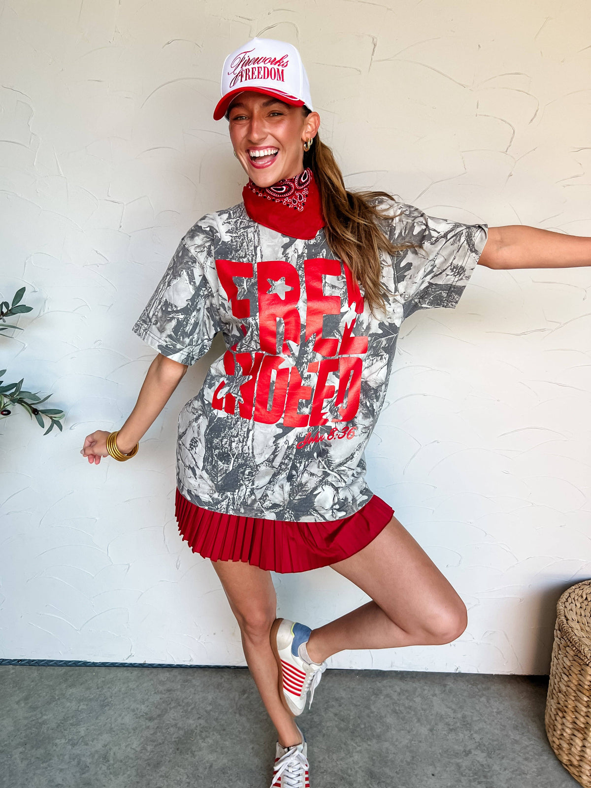 Free Indeed Camo Tee