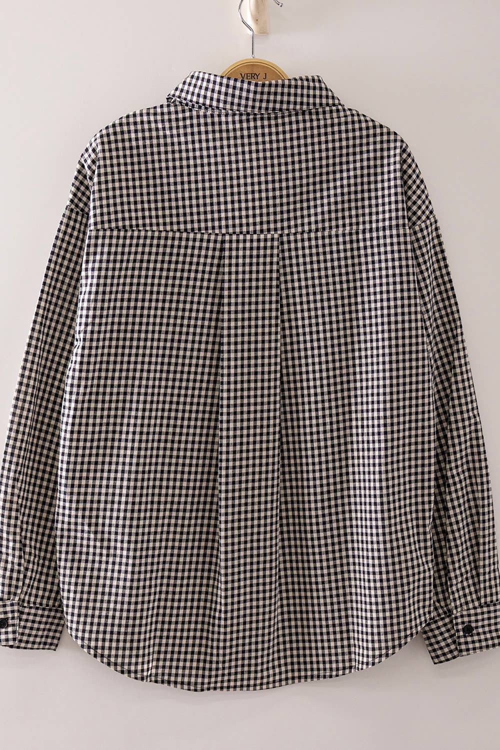 Wild West Gingham Horse Button-Up