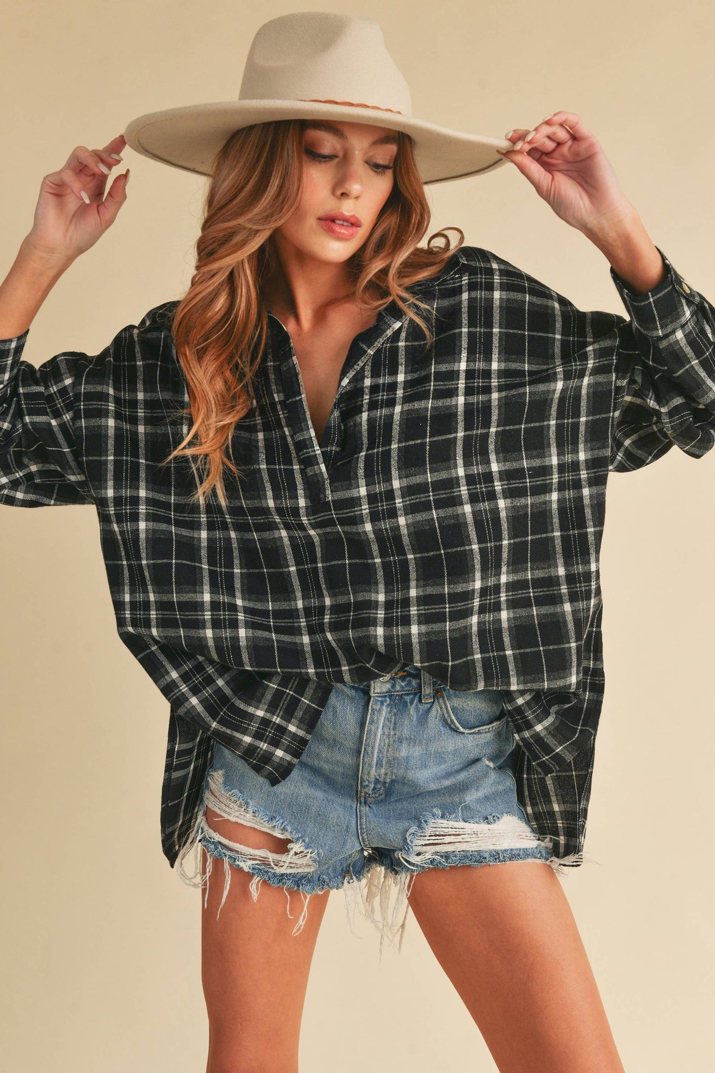 Ash Flannel : Blue