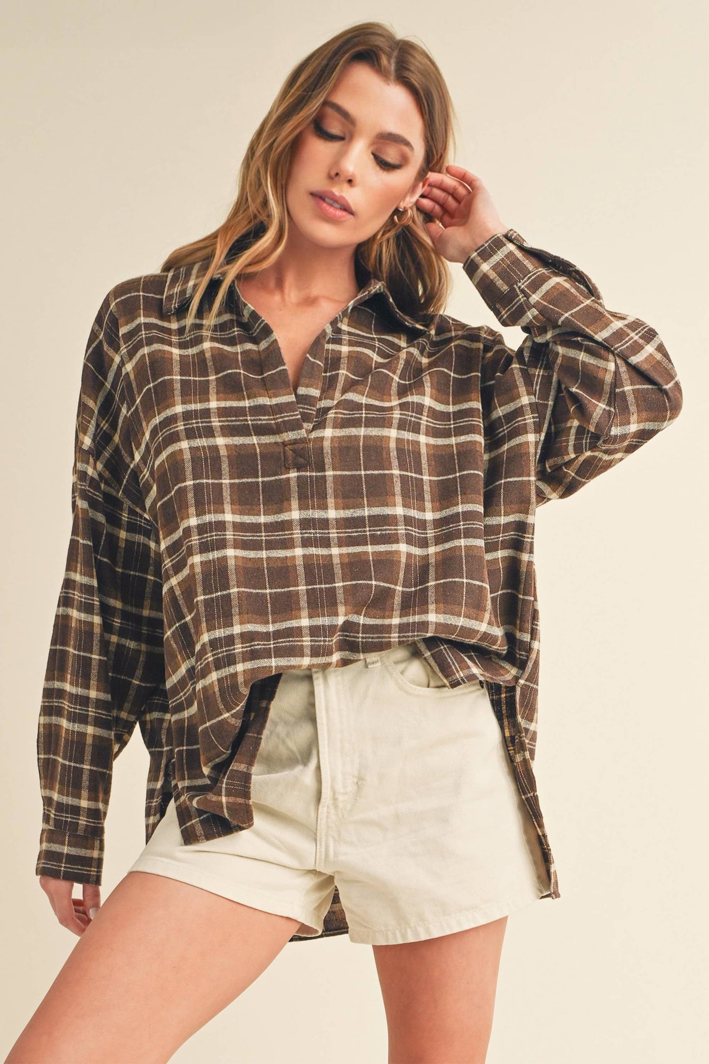 Ash Flannel : Blue