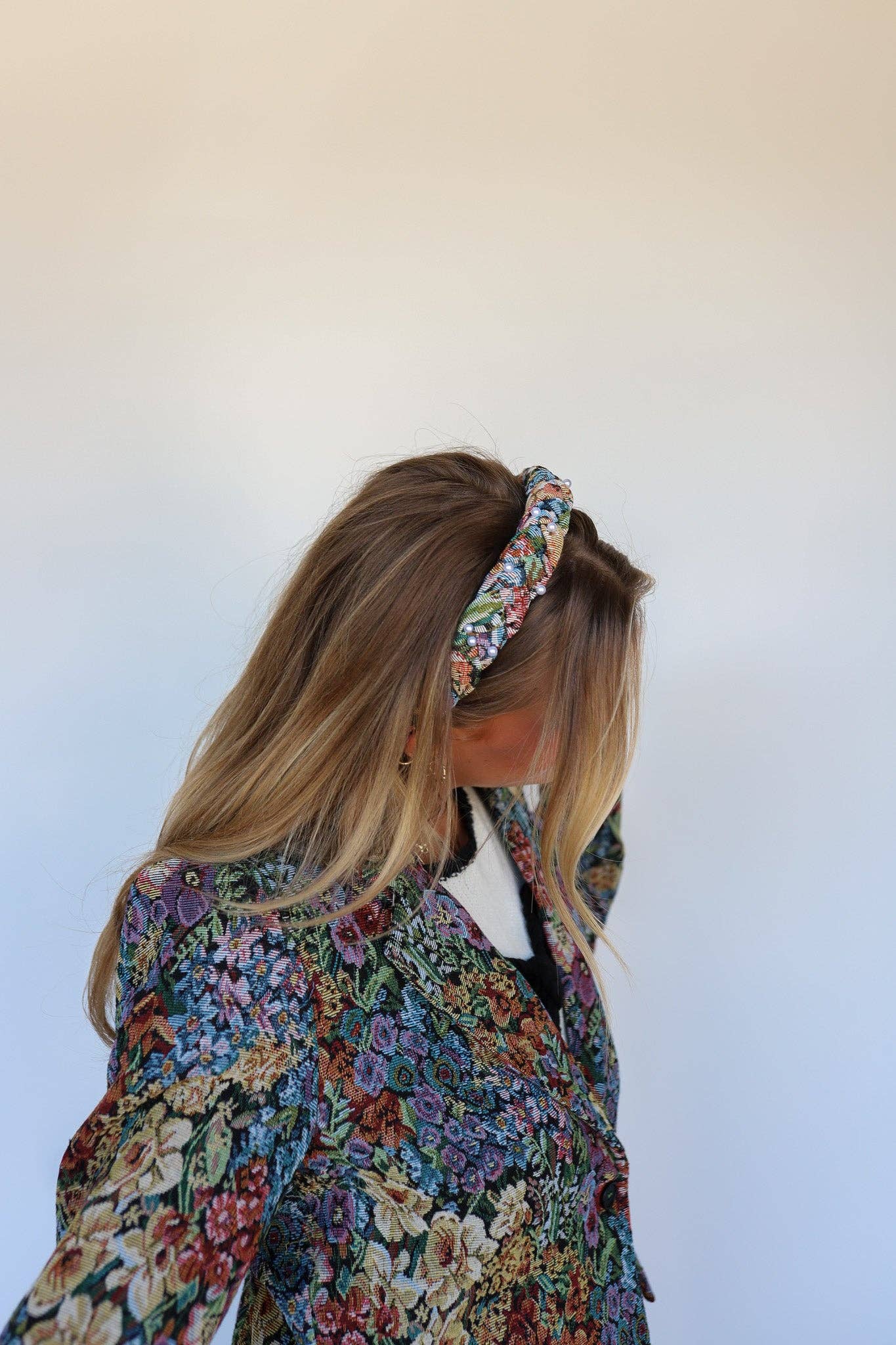 Jacquard Braided Headband