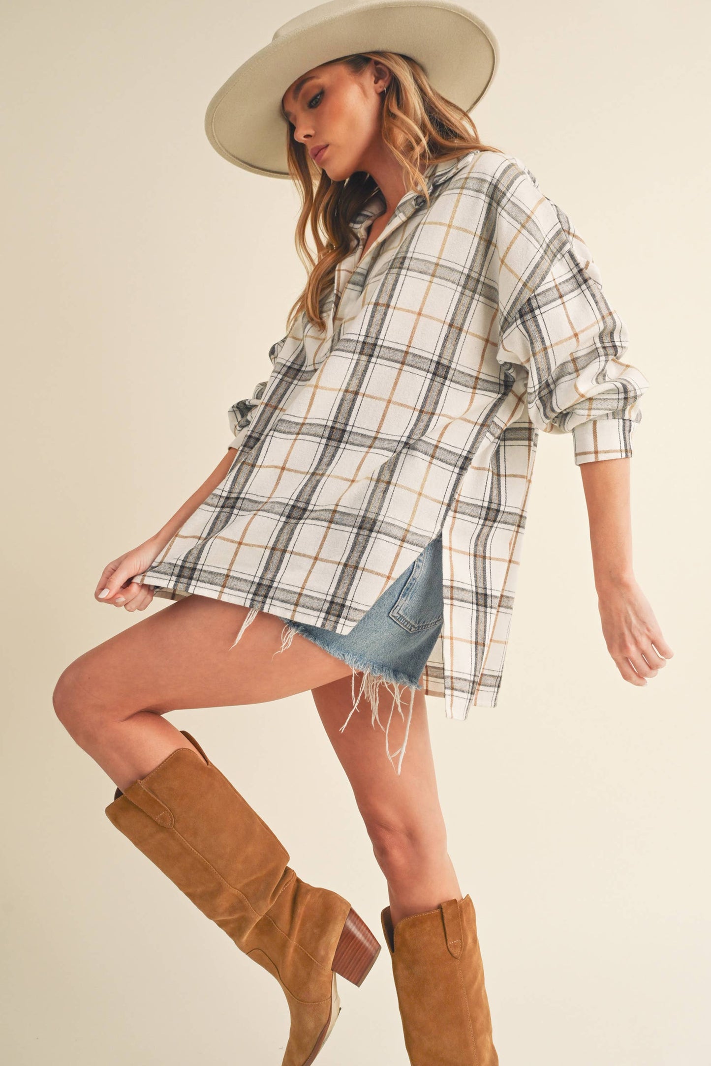 Ash Flannel : Blue