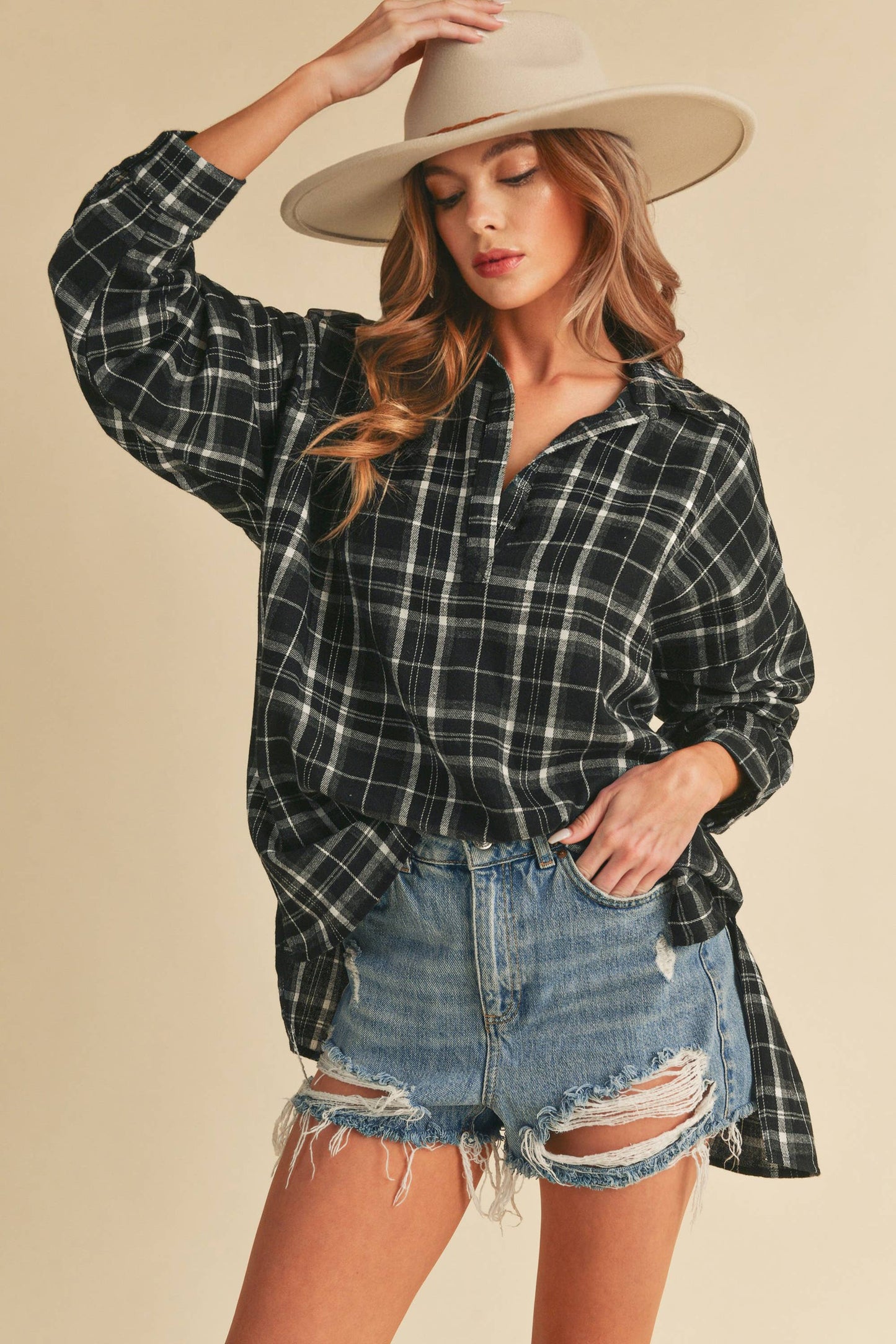 Ash Flannel : Blue