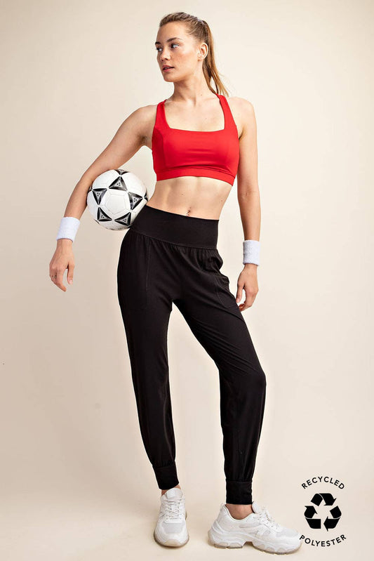 Butter Soft Joggers : Black