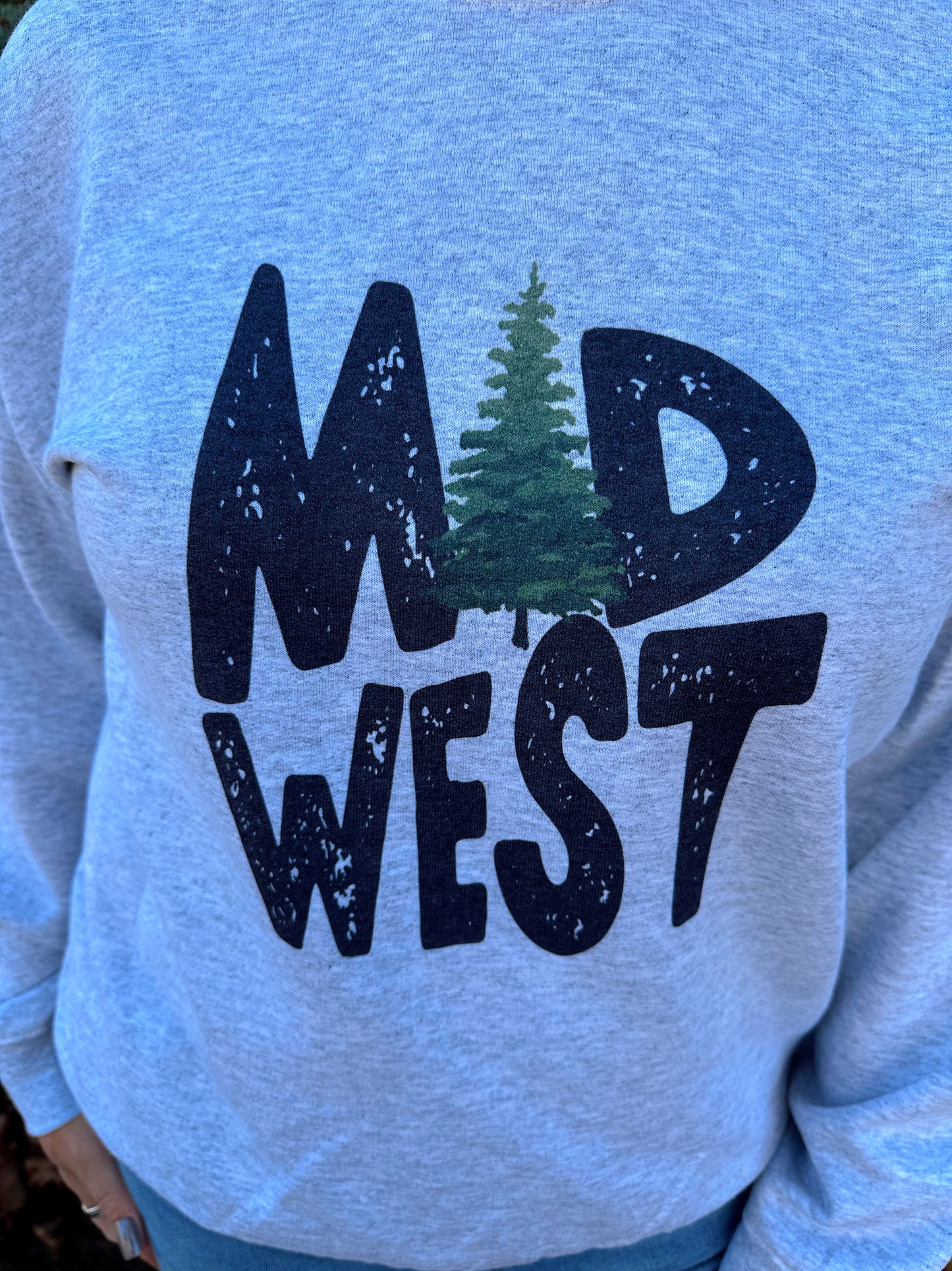 Midwest Pine Tree Sweatshirt