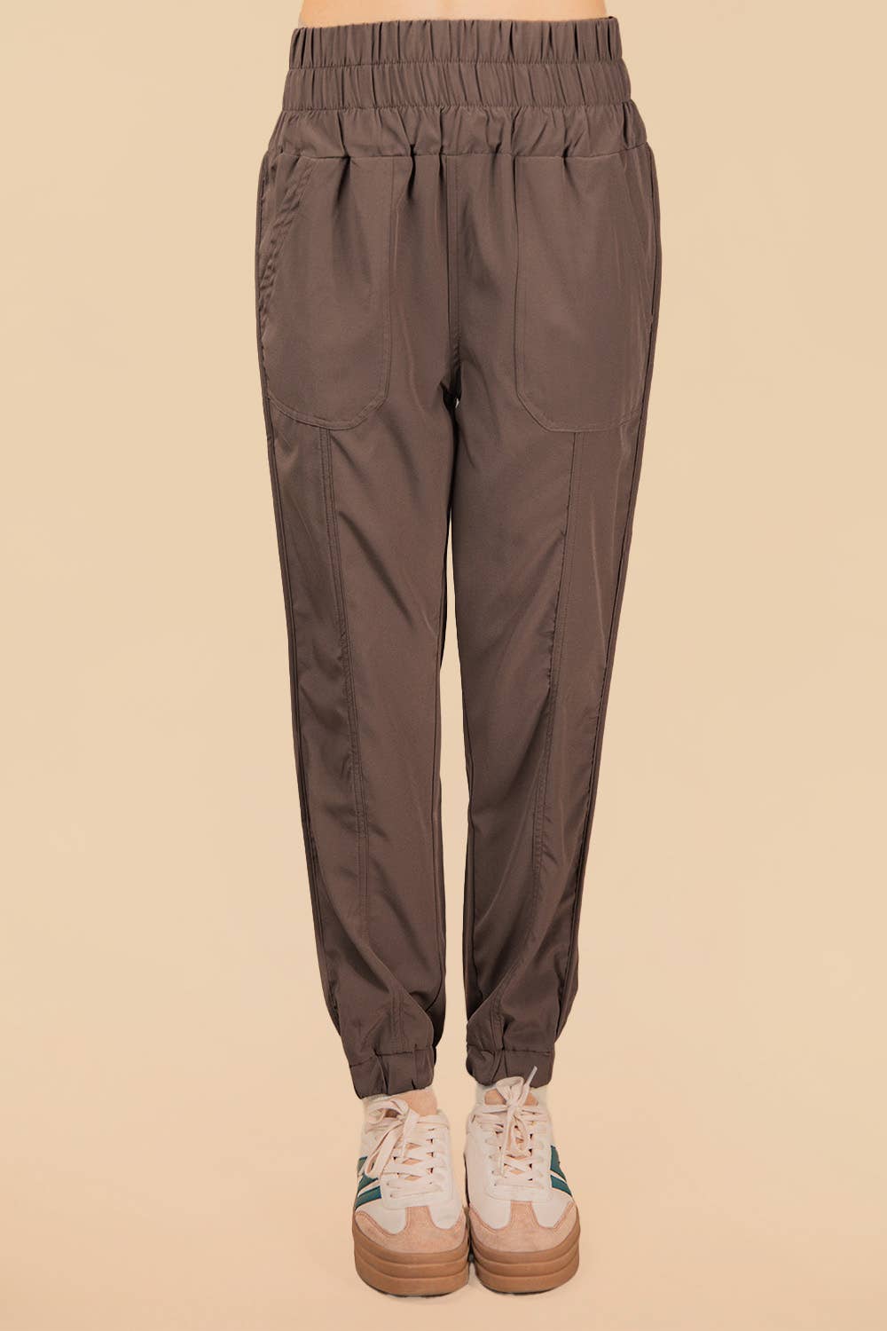 Chestnut Everyday High Rise Jogger Pants
