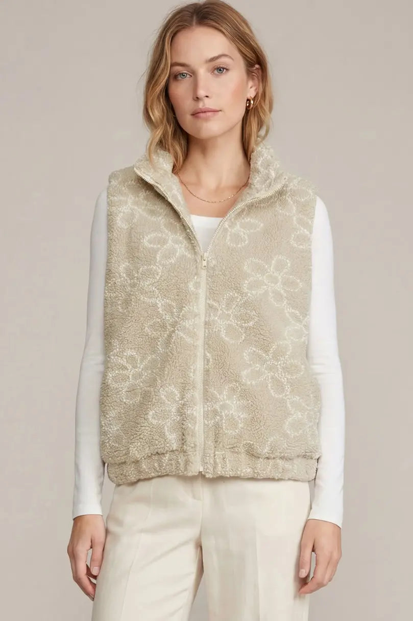 Petal Soft Teddy Vest