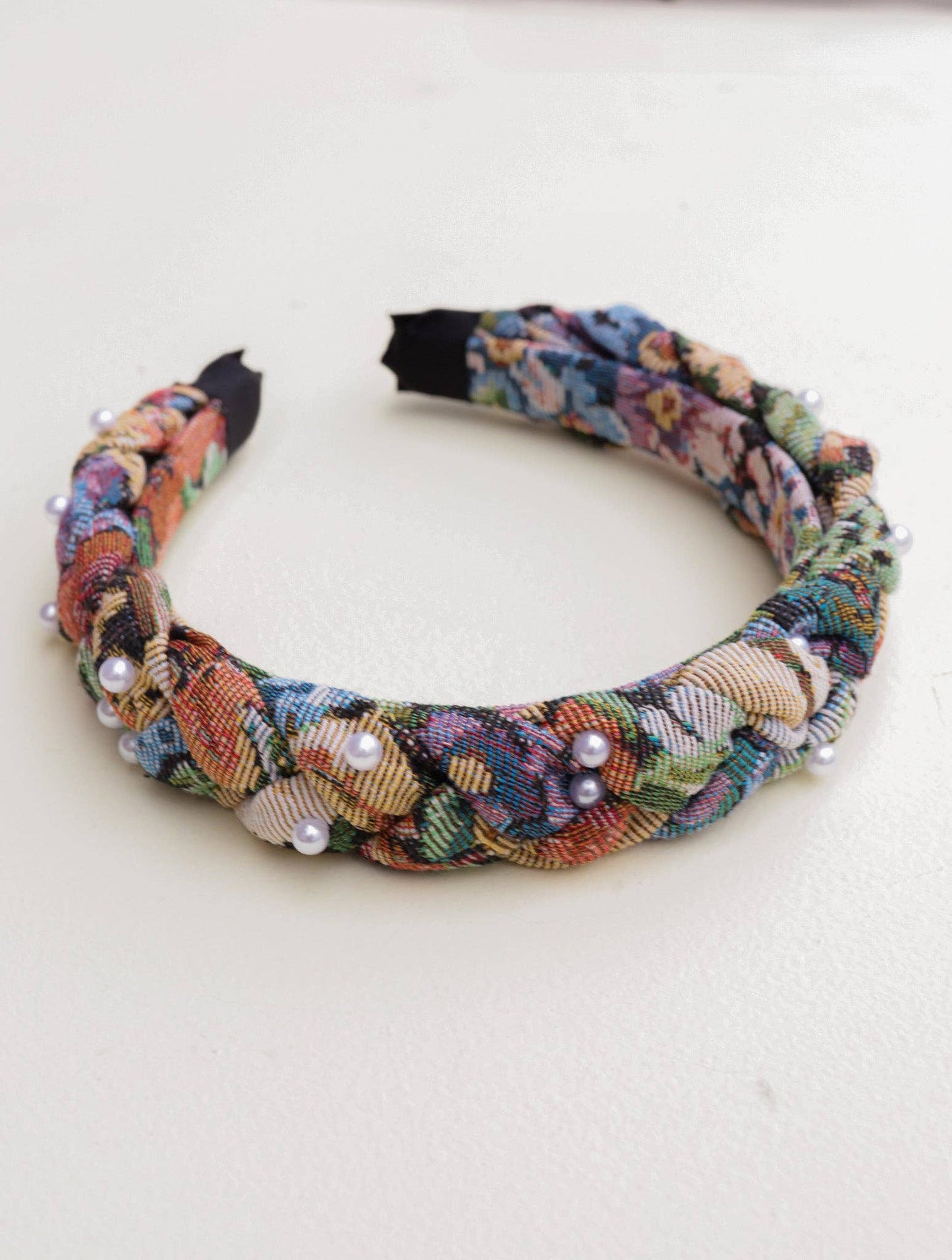 Jacquard Braided Headband