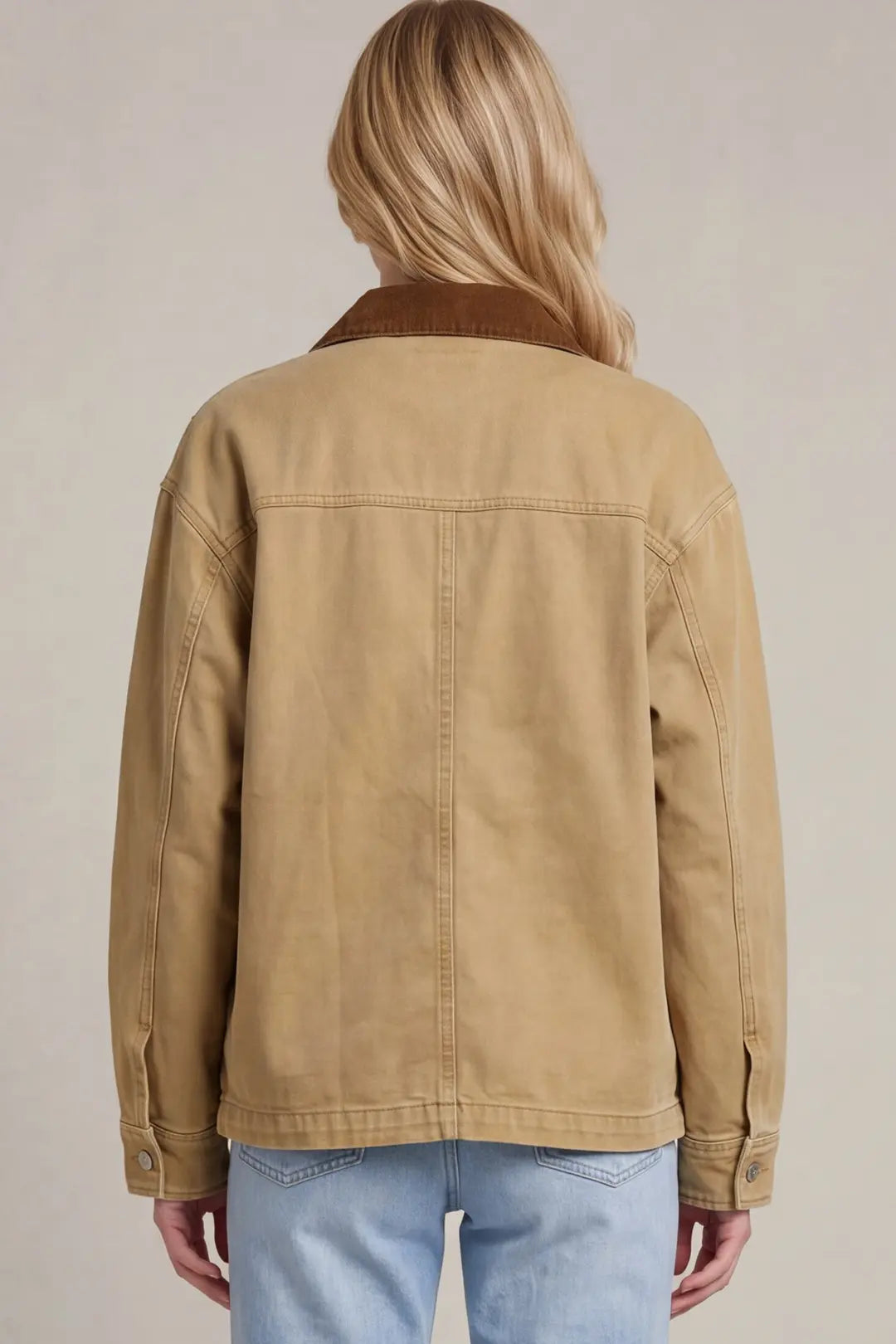 Harvest Days Barn Jacket (Taupe)