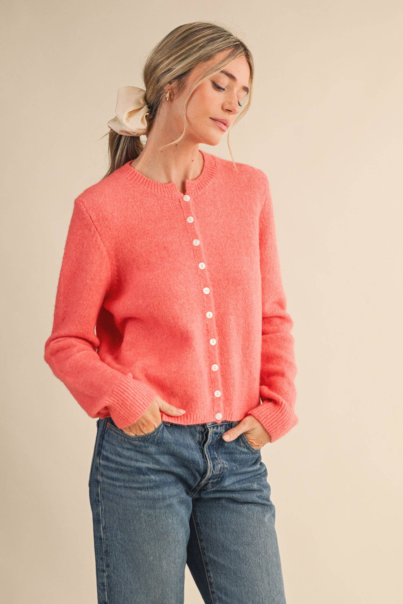 Markie Knit Sweater Cardigan