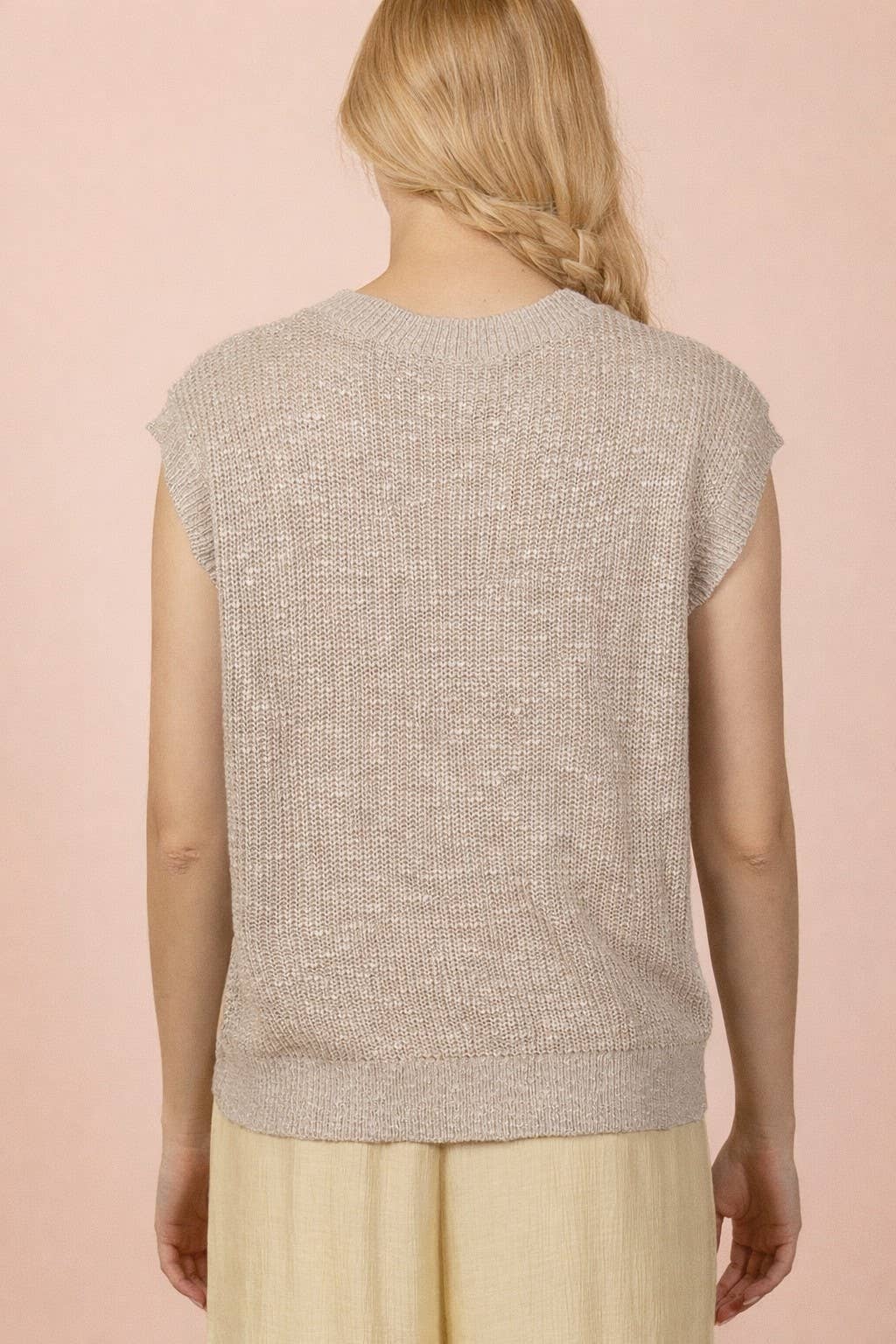 Horseshoe Graphic Sweater Vest (Plus Size)