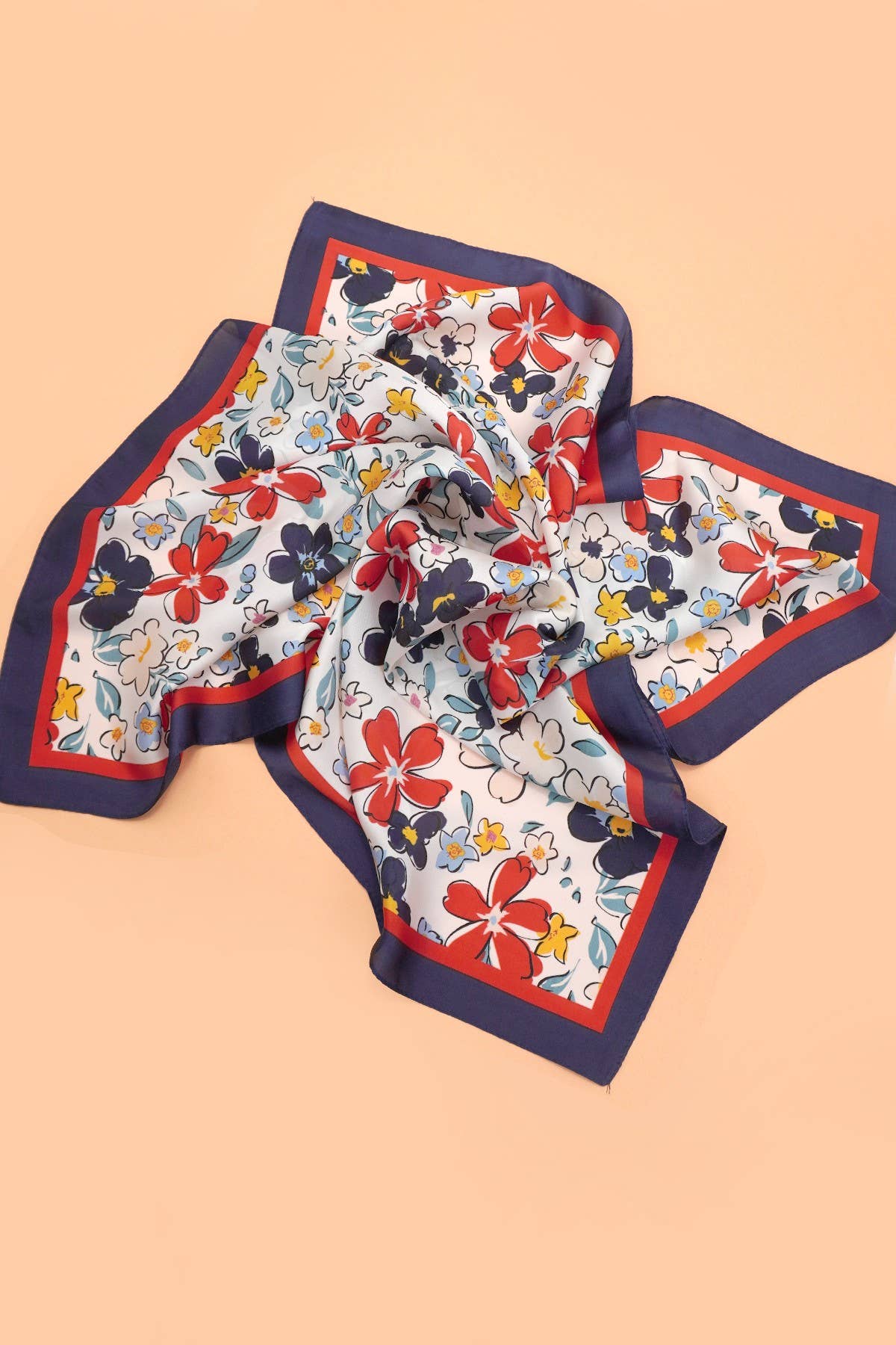 Wildflower Floral Bandana Scarf