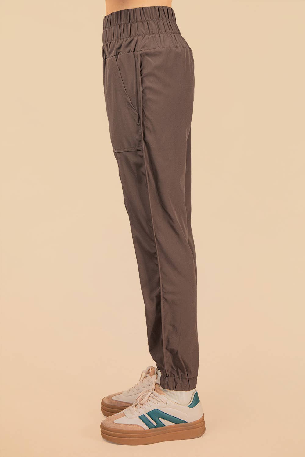 Chestnut Everyday High Rise Jogger Pants