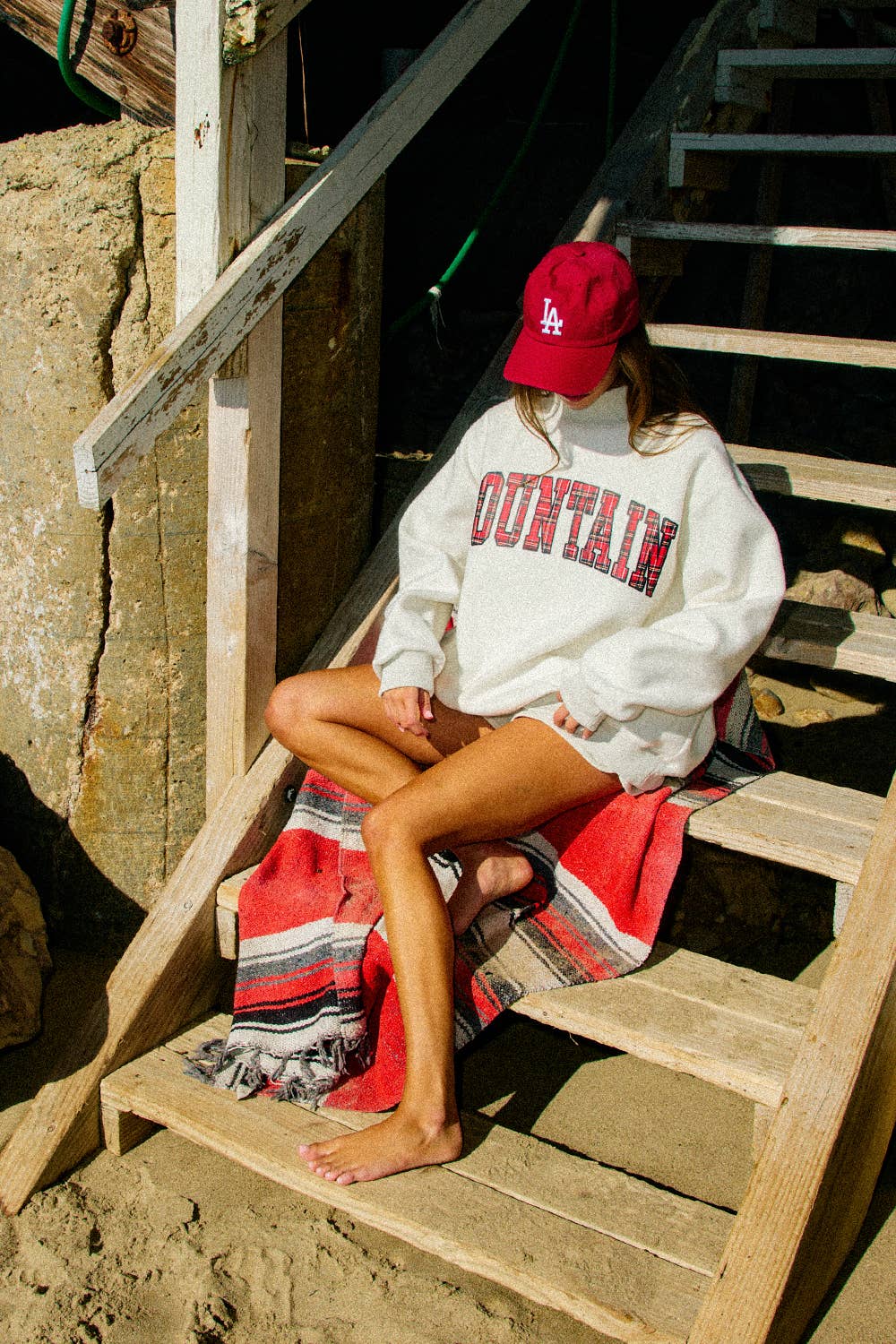 Lake Mock-Neck Sweatshirt (Reversible)