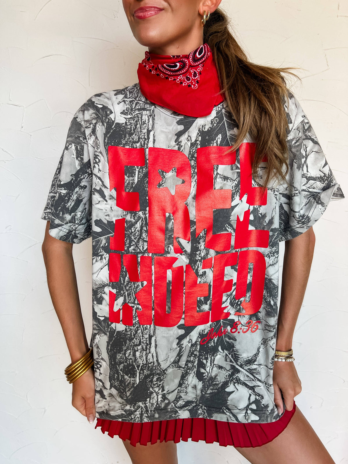 Free Indeed Camo Tee