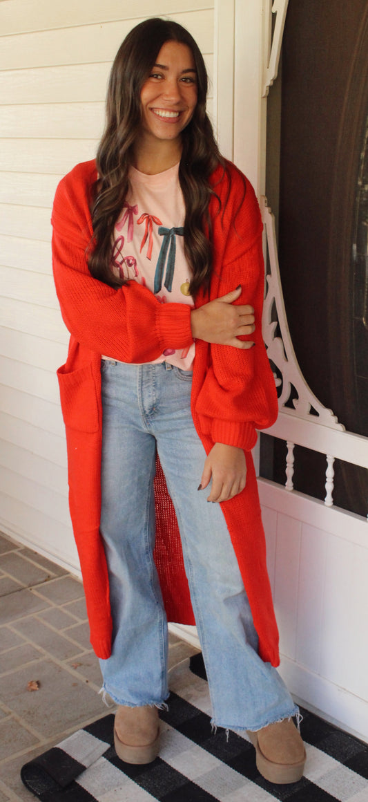 Red Duster Cardigan