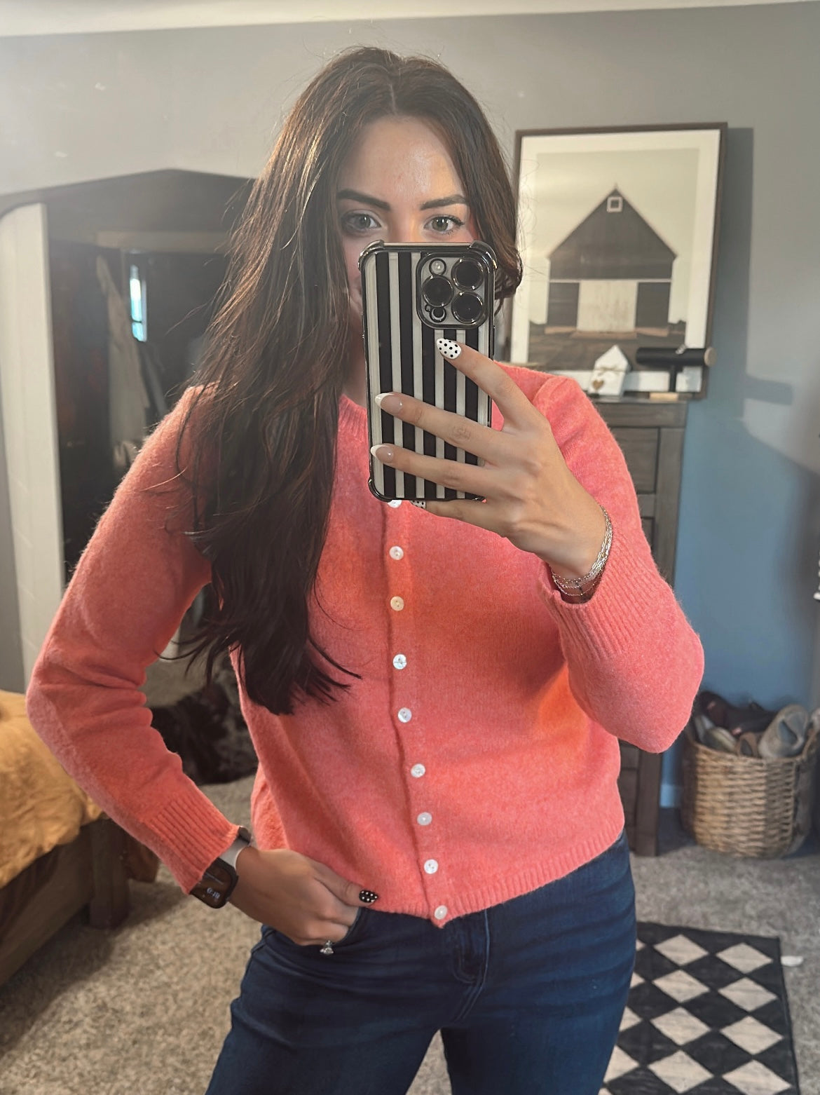 Markie Knit Sweater Cardigan