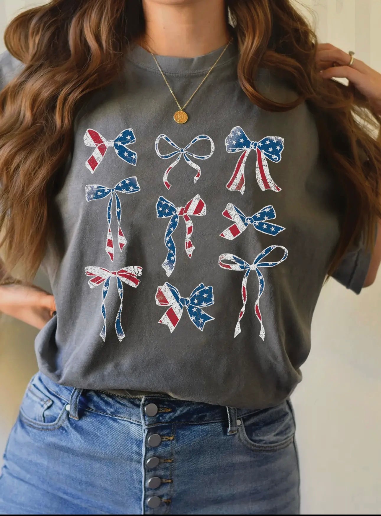 America Bow Graphic Tee