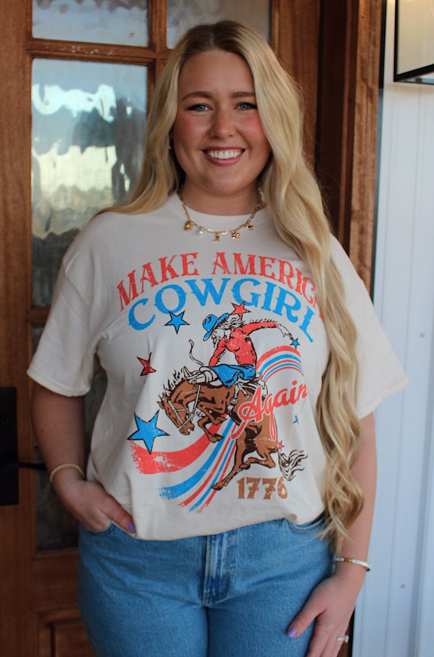 Make America Cowgirl Tee