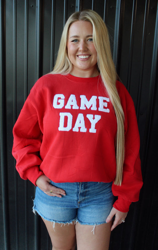 Red Game Day Sweatshirt