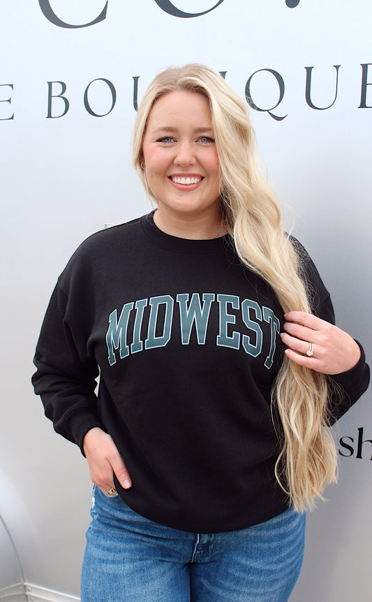 Midwest Printed Fleece Sweatshirt