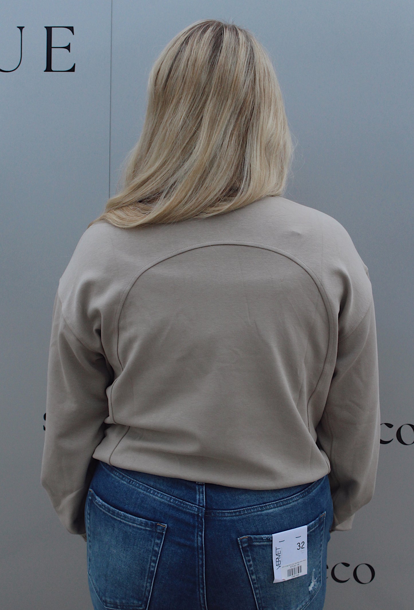 Scuba Half-Zip Pullover : Taupe