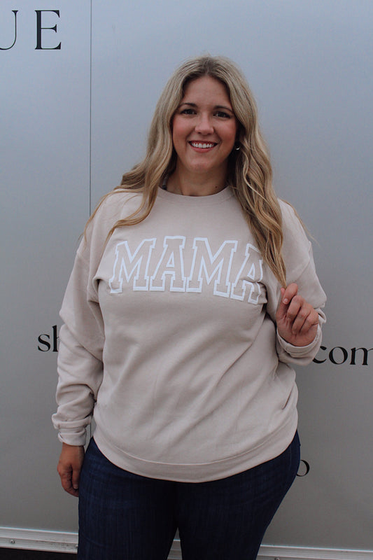 MAMA Puff Graphic Sweatshirt