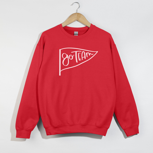 Go Team Pennant Crewneck Sweatshirt