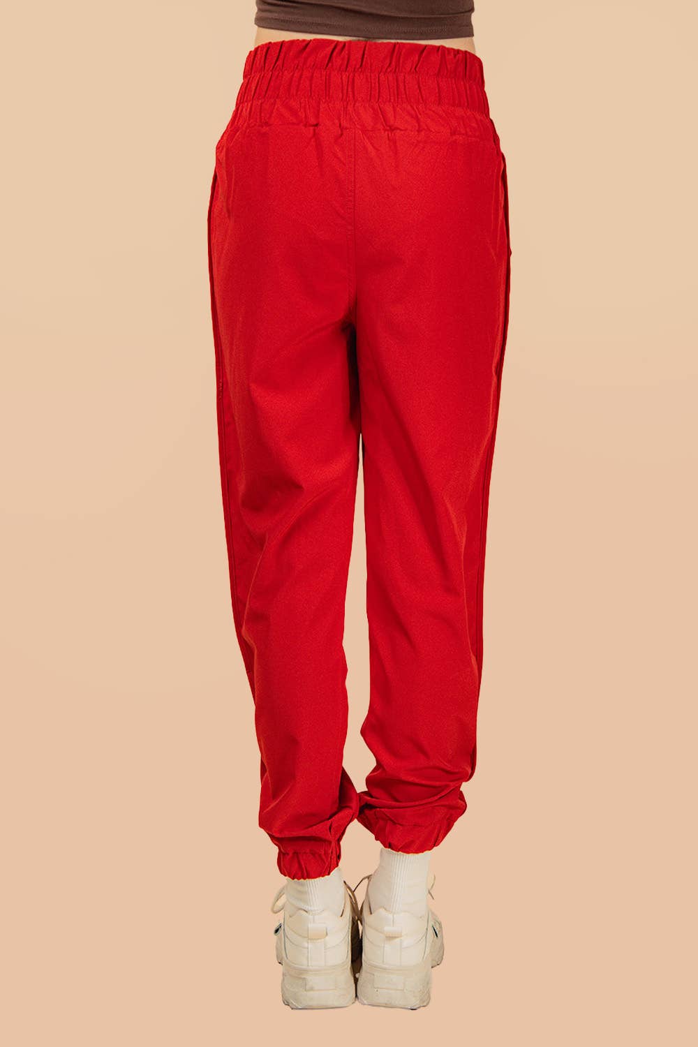 Burnt Orange Everyday High Rise Jogger Pants
