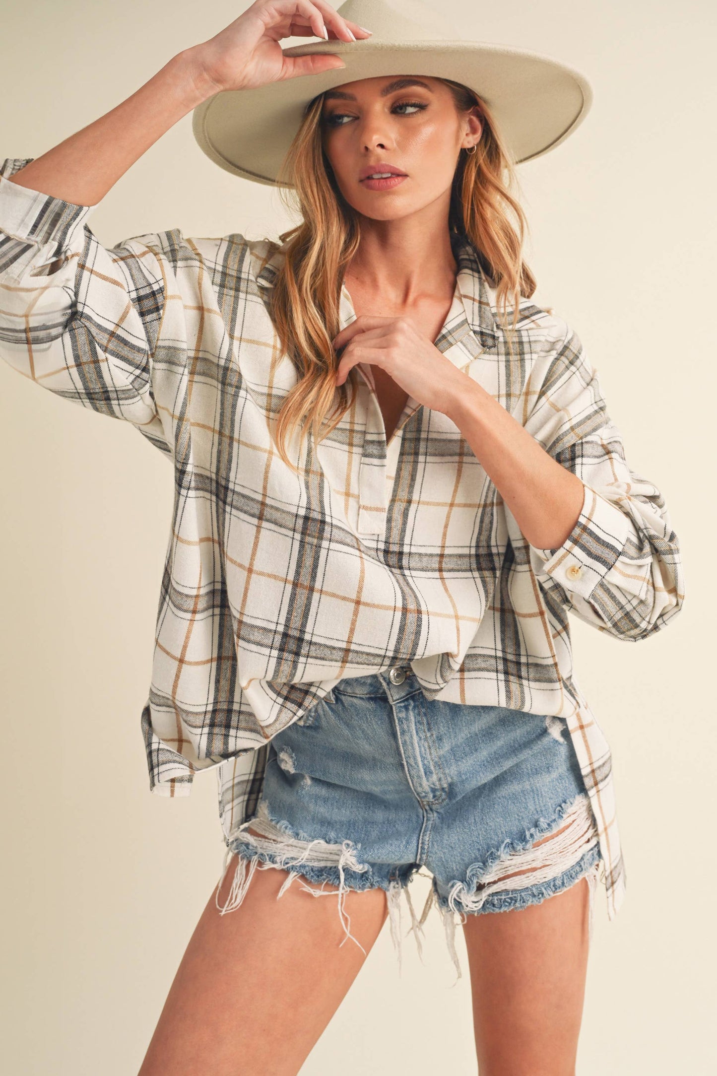 Ash Flannel : Blue