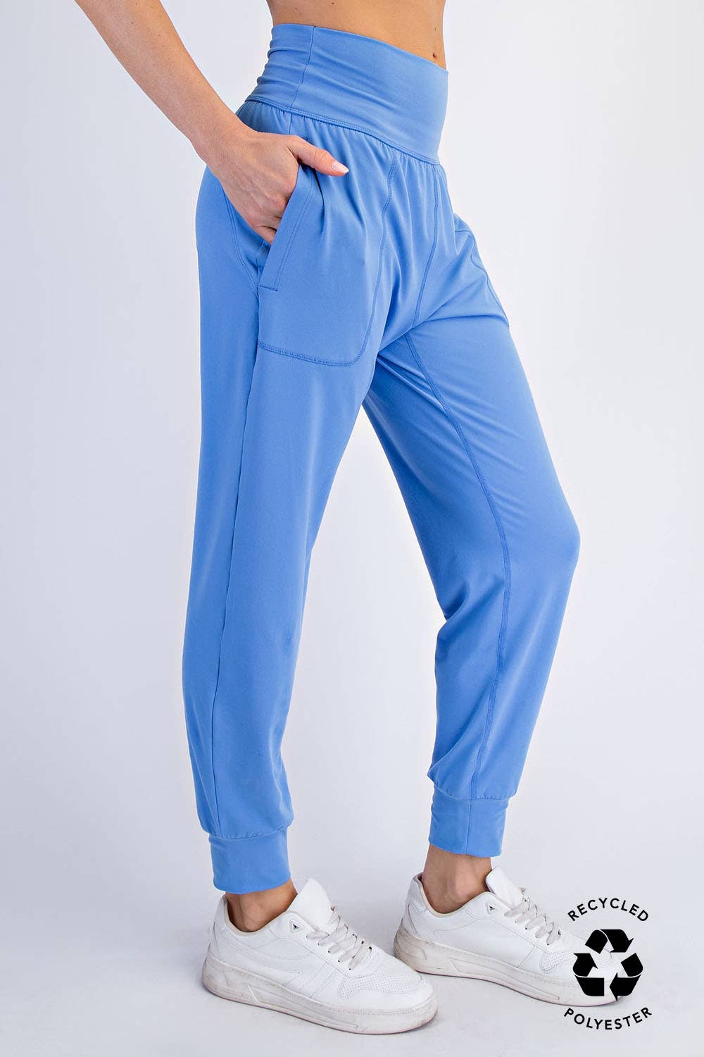 Butter Soft Joggers : Aqua Splash