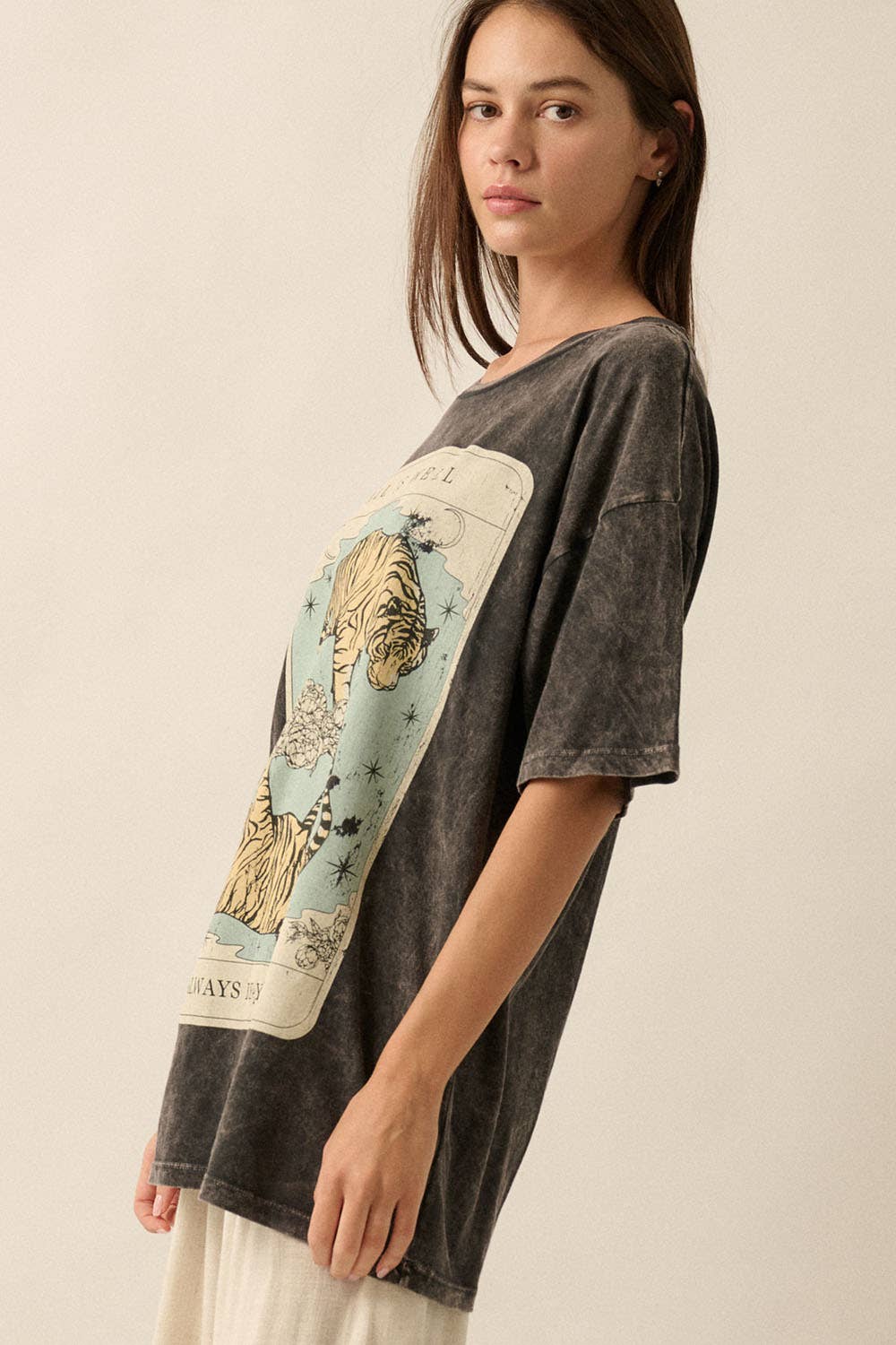 All Is Well Always Be Yourself Tarot Graphic Tee