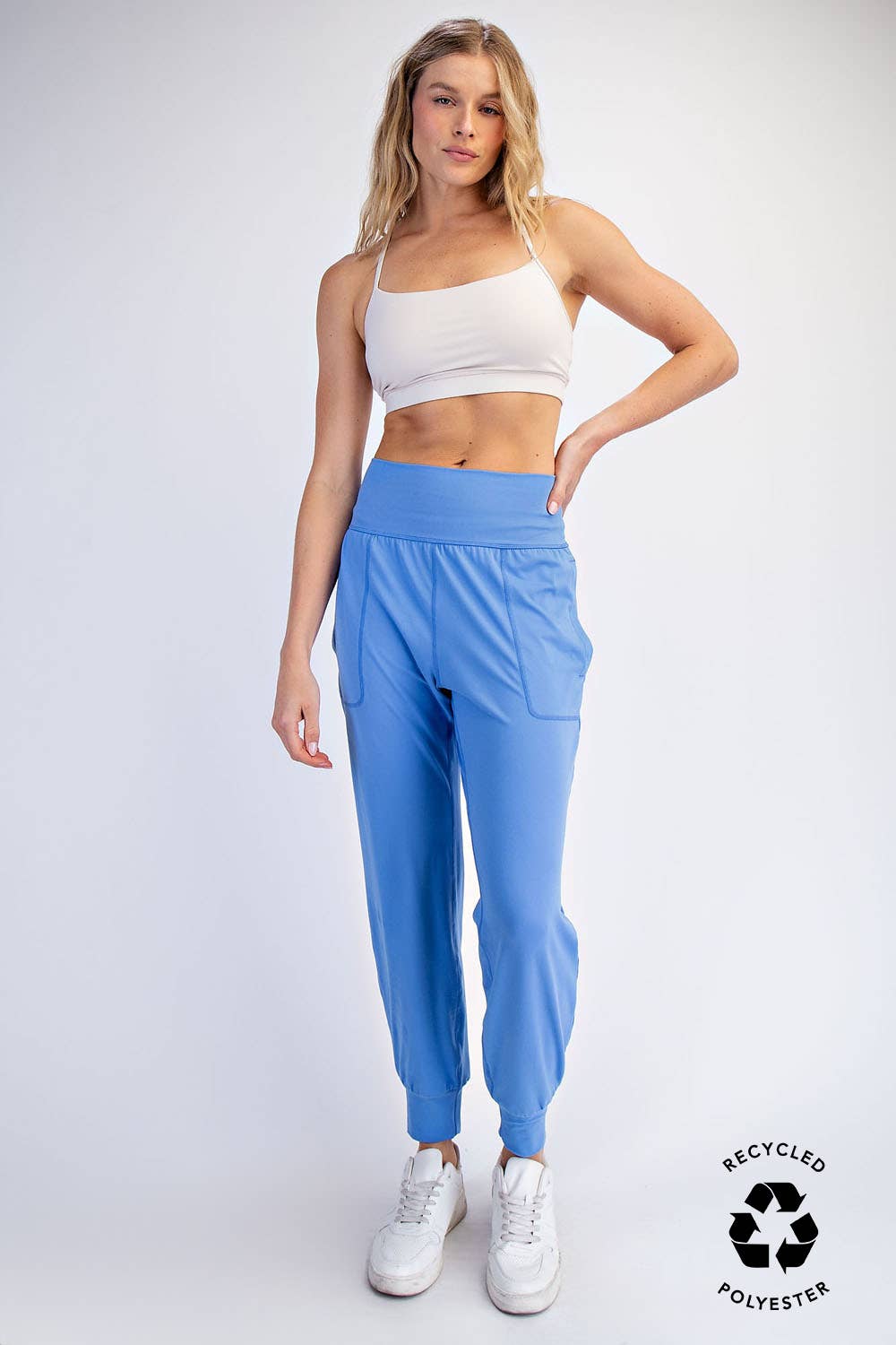 Butter Soft Joggers : Aqua Splash