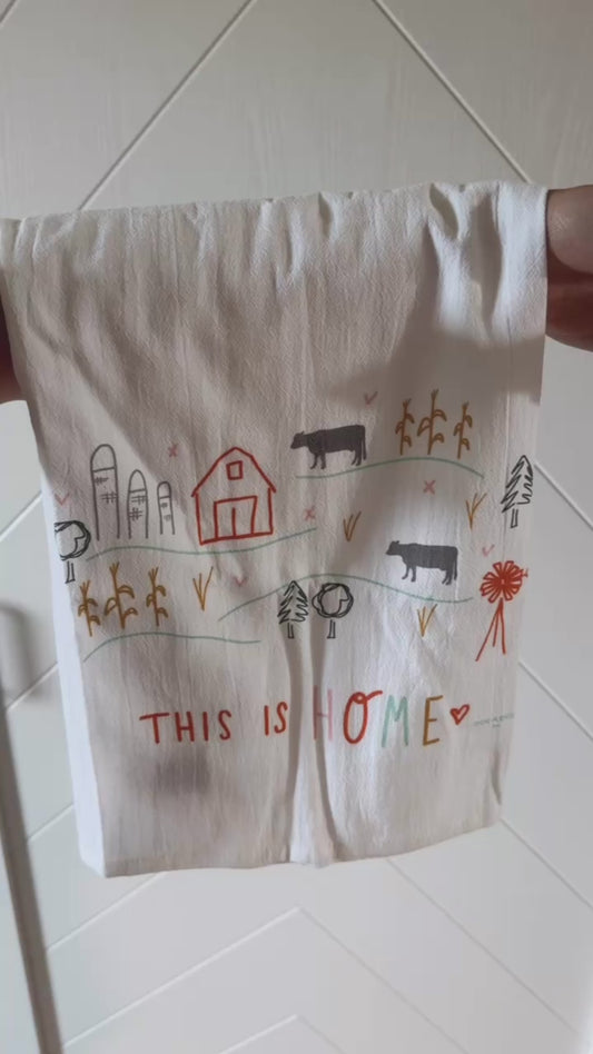 This Is Home - Flour Sack Towel